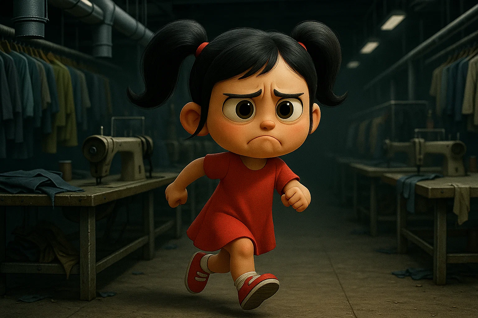 Running away with hope and dreams